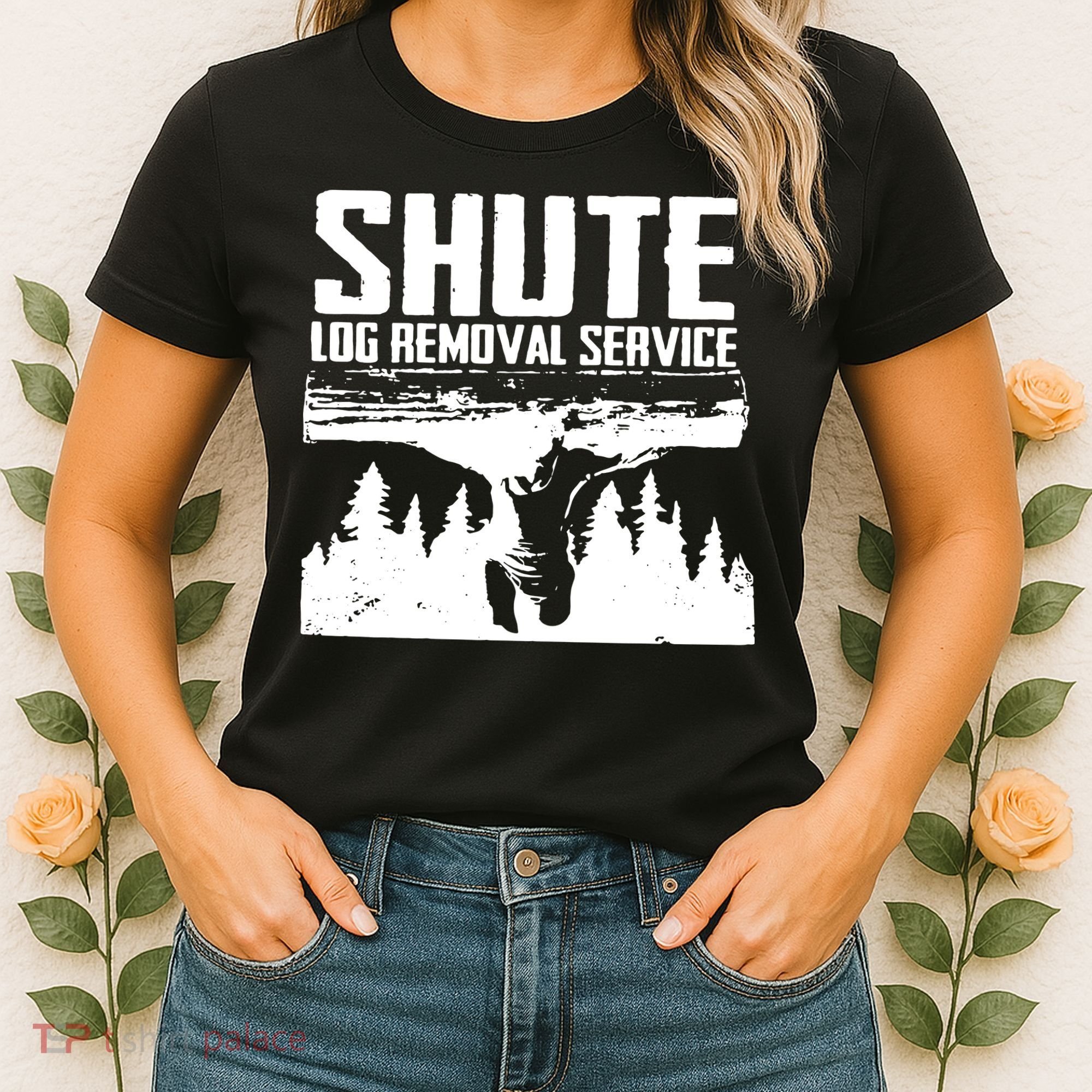 Shute Log Removal Service Women's T-Shirt