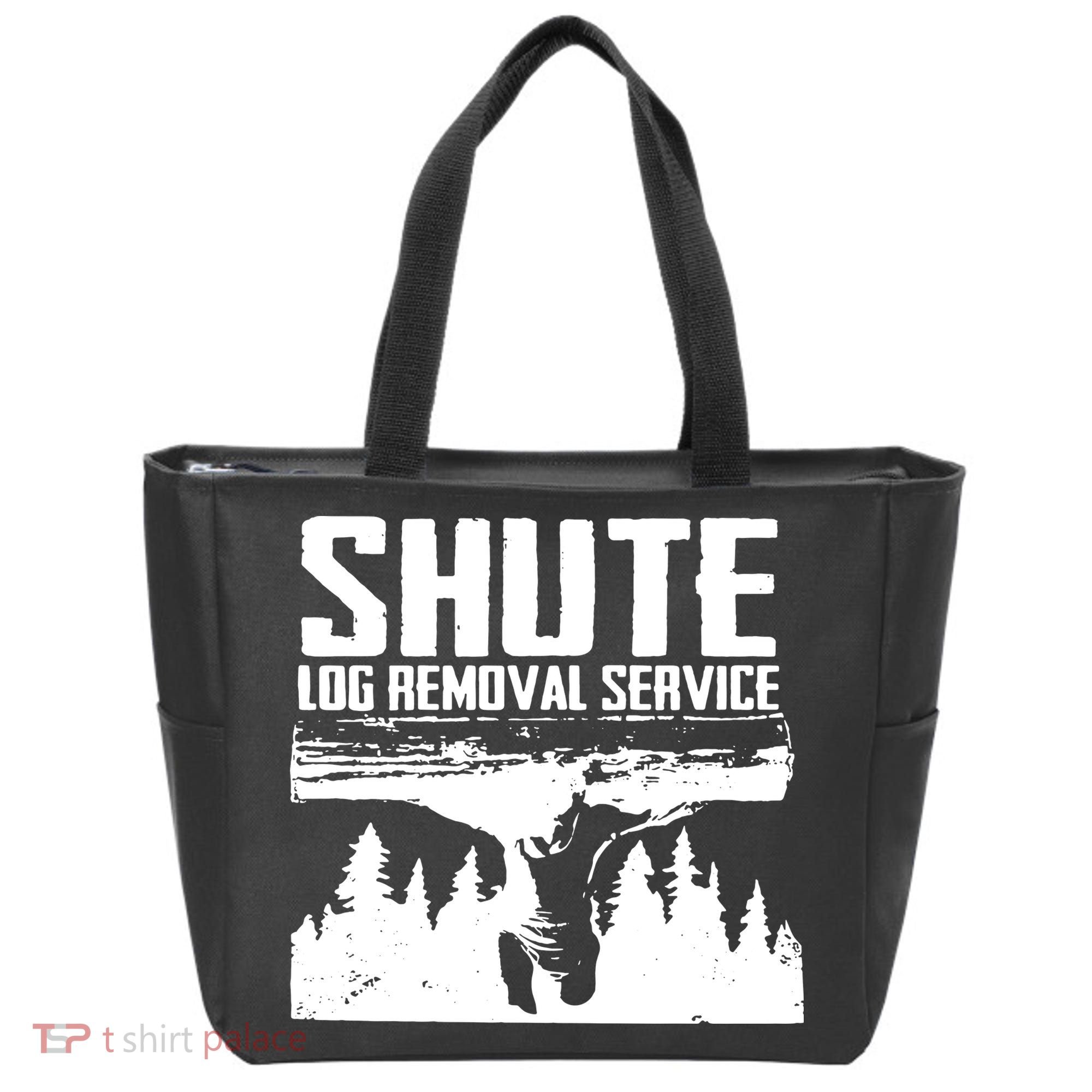 Shute Log Removal Service Tote Bag