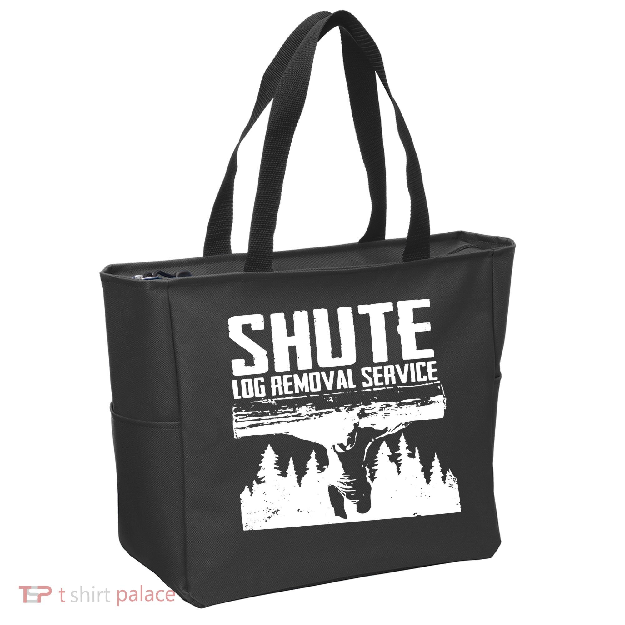 Shute Log Removal Service Tote Bag