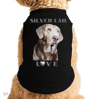 Silver Labrador Retriever Dog Doggie Tank