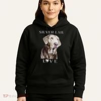 Silver Labrador Retriever Dog Hoodie thumb 5