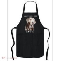 Silver Labrador Retriever Dog Apron thumb 0