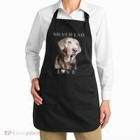 Silver Labrador Retriever Dog Apron thumb 2