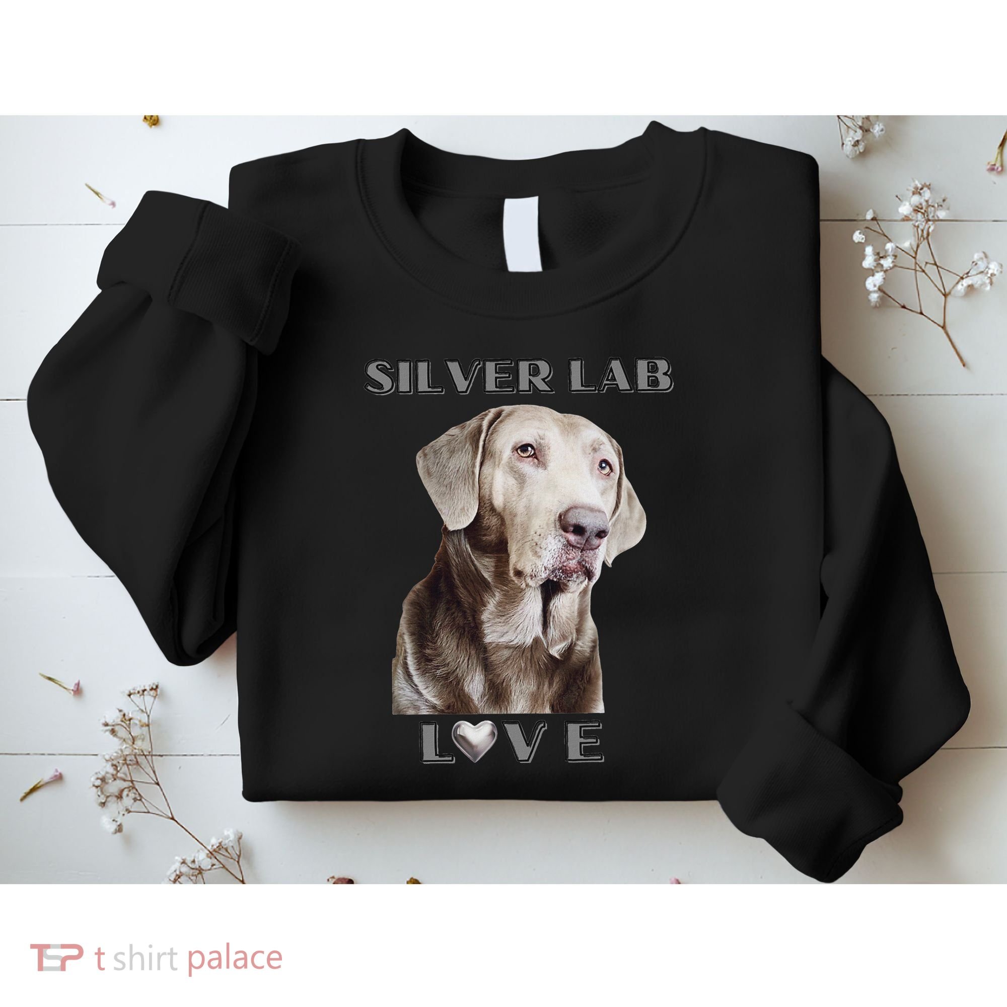 Silver Labrador Retriever Dog Sweatshirt