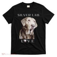 Silver Labrador Retriever Dog T-Shirt thumb 0