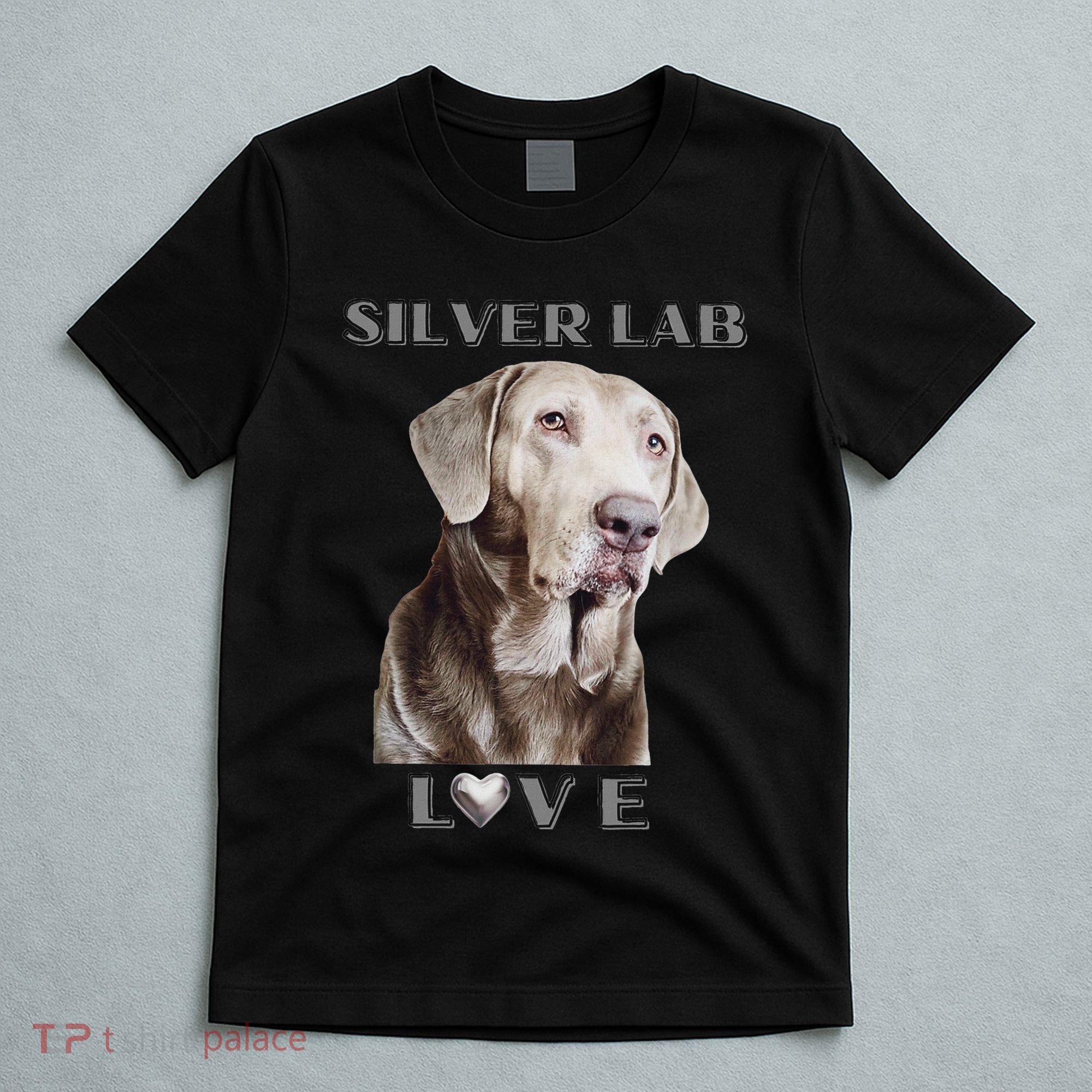 Silver Labrador Retriever Dog T-Shirt