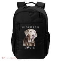 Silver Labrador Retriever Dog Backpack thumb 0