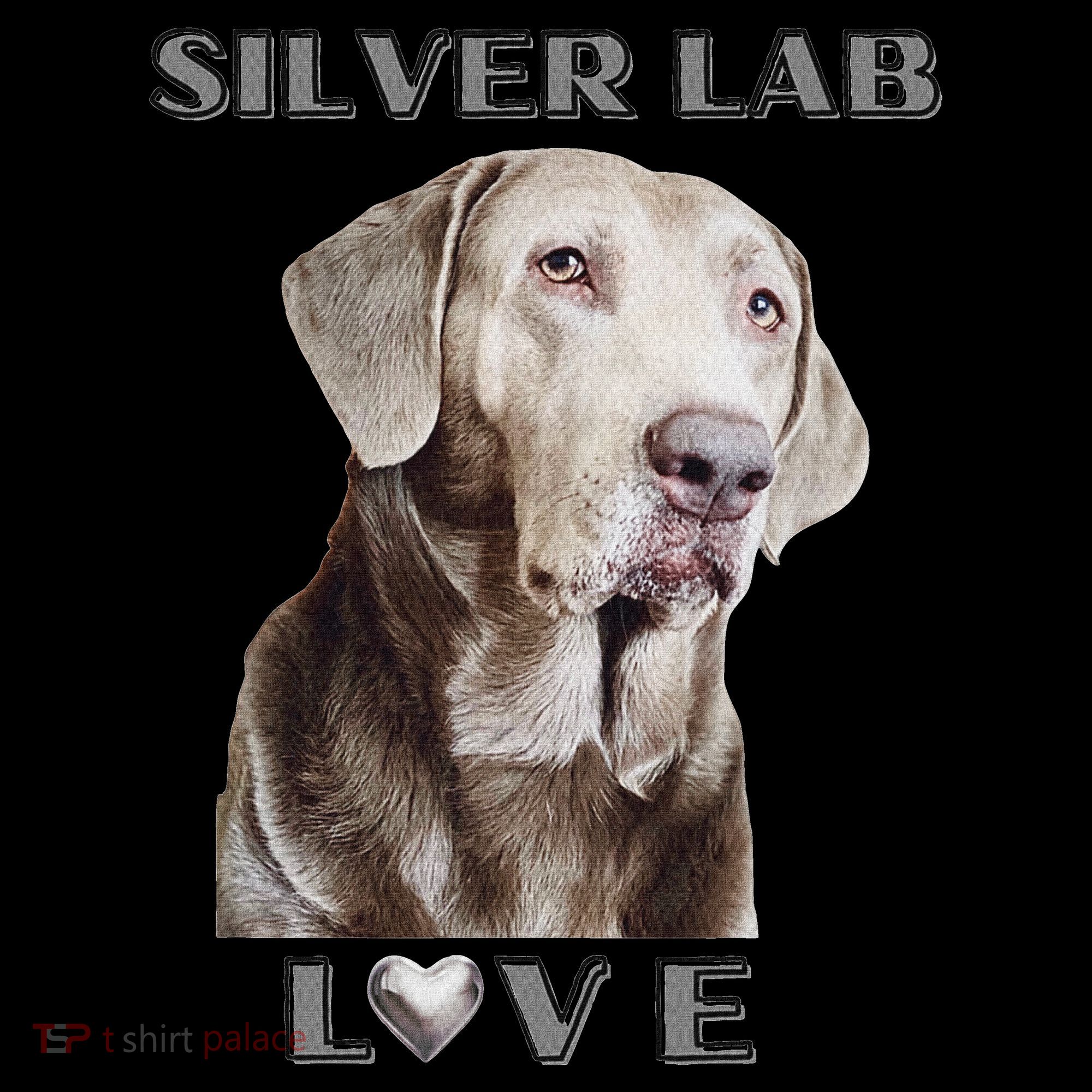 Silver Labrador Retriever Dog Coaster
