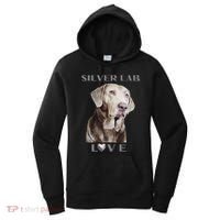 Silver Labrador Retriever Dog Women's Hoodie thumb 0