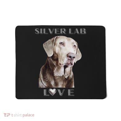 Silver Labrador Retriever Dog Mousepad