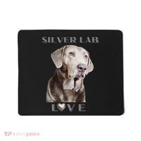Silver Labrador Retriever Dog Mousepad thumb 0