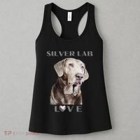 Silver Labrador Retriever Dog Women's Tank Top thumb 3