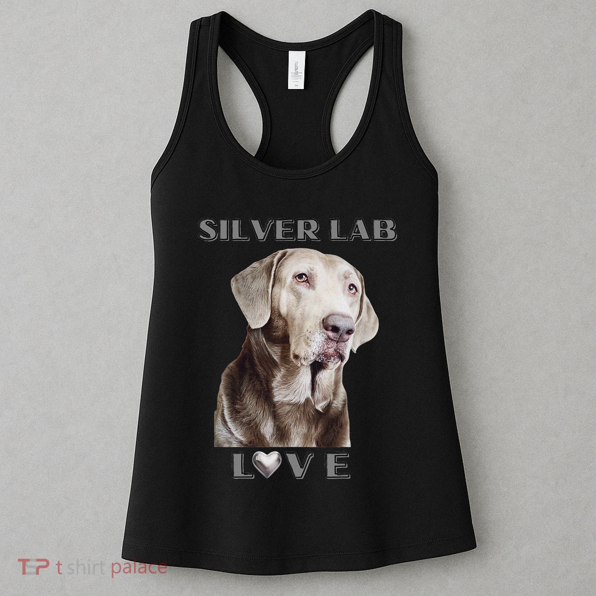 Silver Labrador Retriever Dog Women's Tank Top