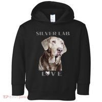 Silver Labrador Retriever Dog Toddler Hoodie thumb 0