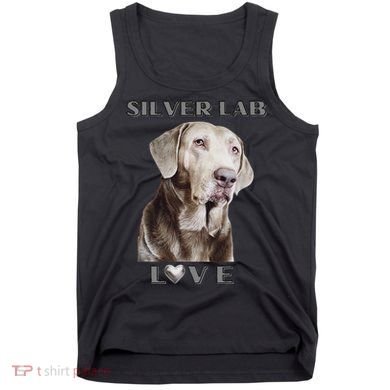 Silver Labrador Retriever Dog Tank Top