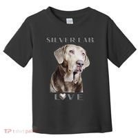 Silver Labrador Retriever Dog Toddler T-Shirt thumb 0