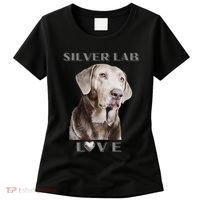 Silver Labrador Retriever Dog Women's T-Shirt thumb 0