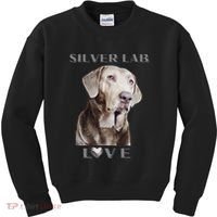 Silver Labrador Retriever Dog Kids Sweatshirt thumb 0