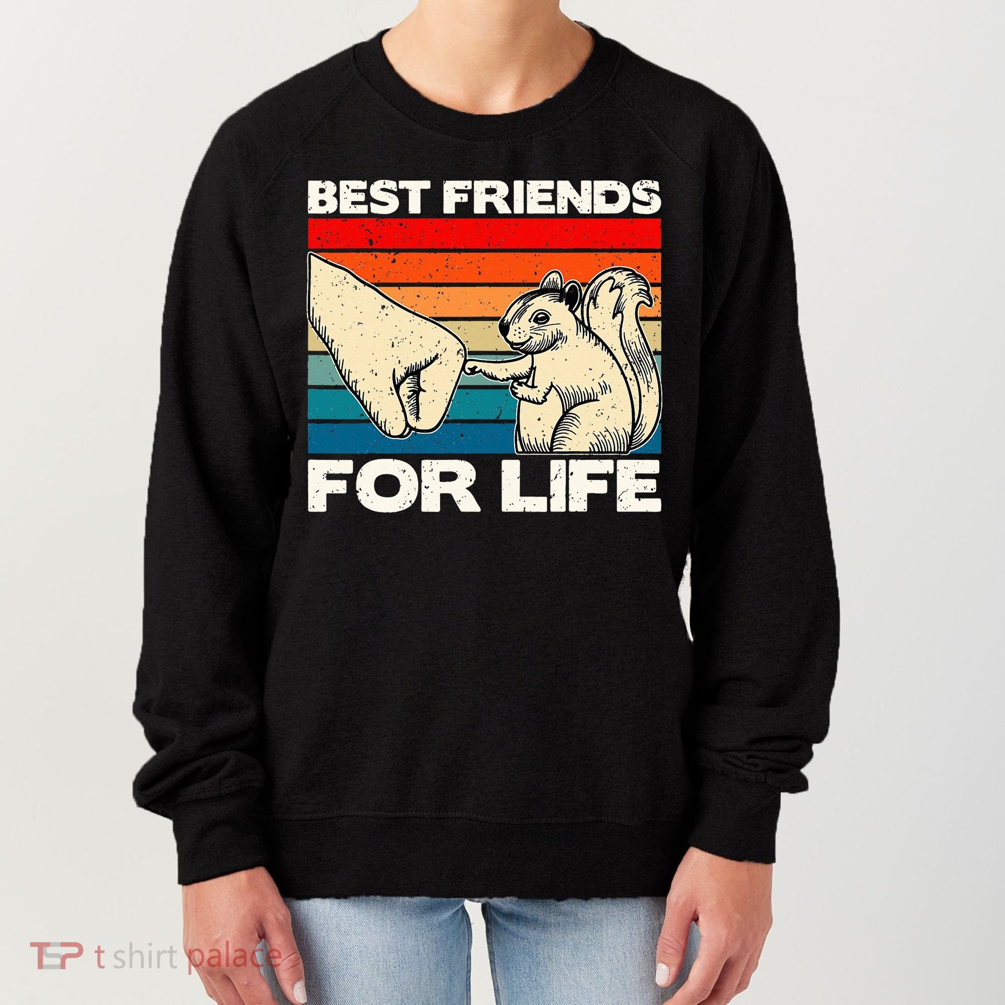 Squirrel Lover, Retro Squirrel Art, Squirrel  Women's Sweatshirt