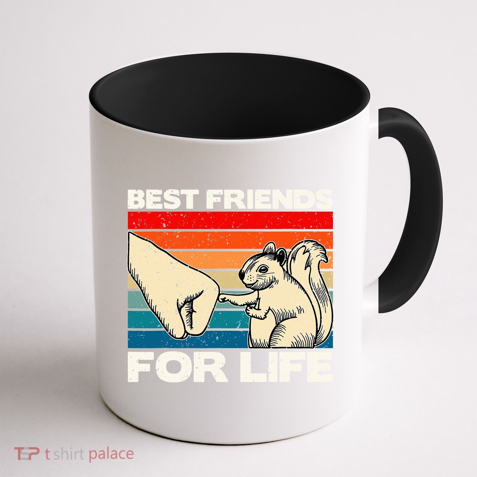 Squirrel Lover, Retro Squirrel Art, Squirrel  Coffee Mug