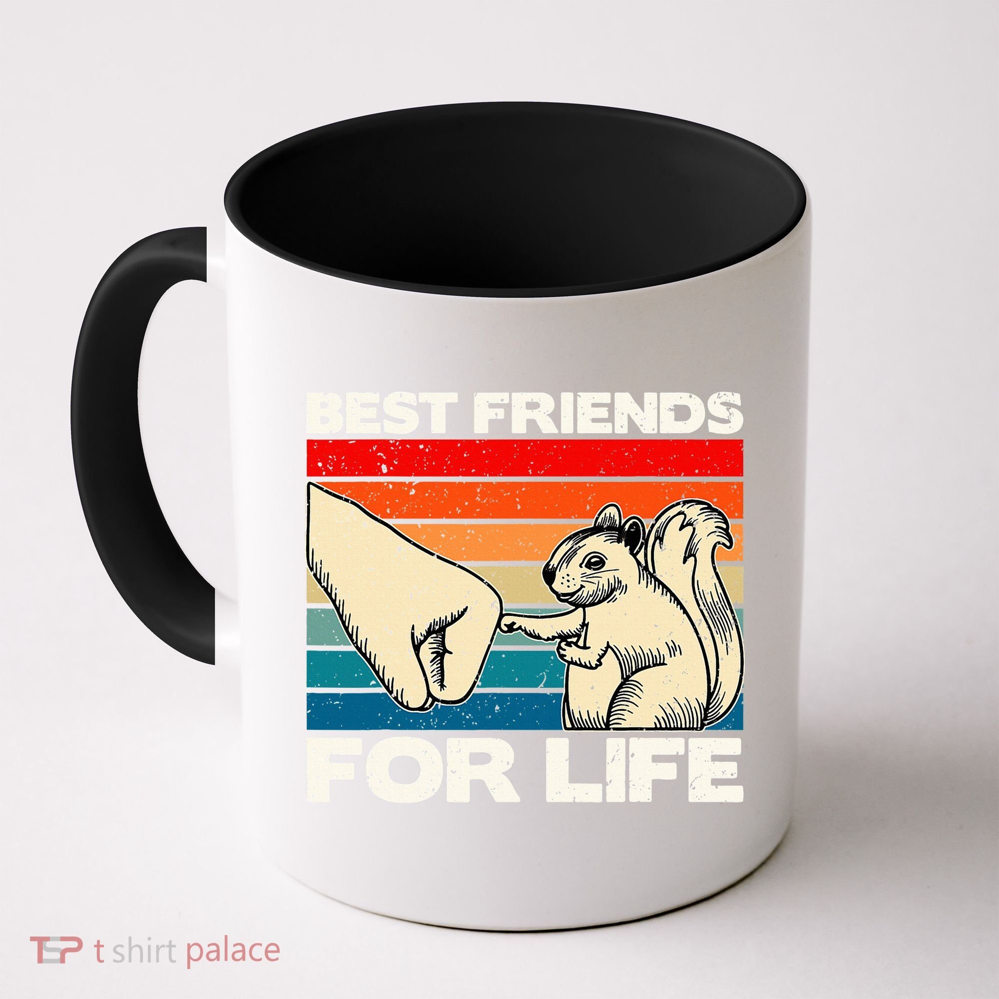 Squirrel Lover, Retro Squirrel Art, Squirrel  Coffee Mug