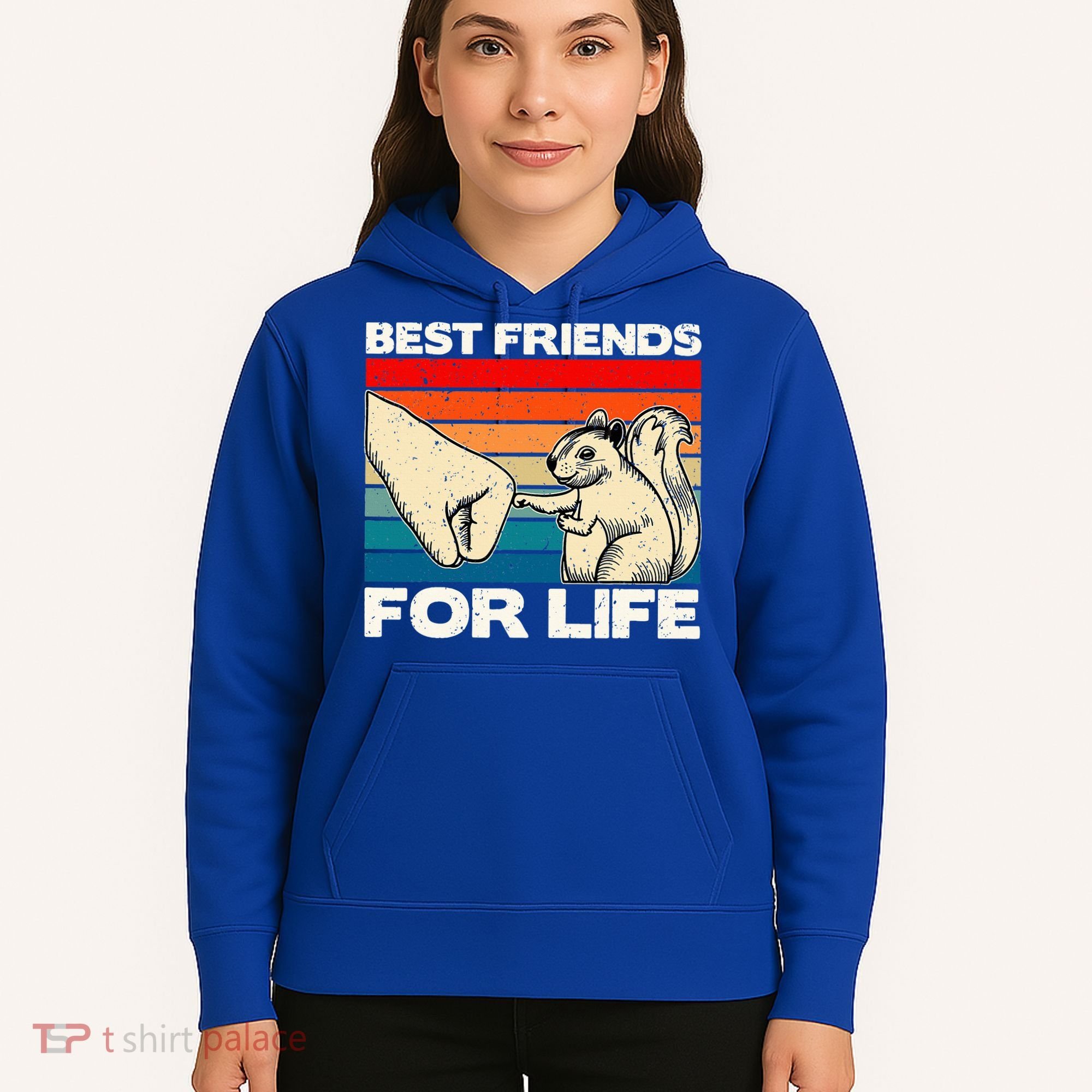 Squirrel Lover, Retro Squirrel Art, Squirrel  Hoodie