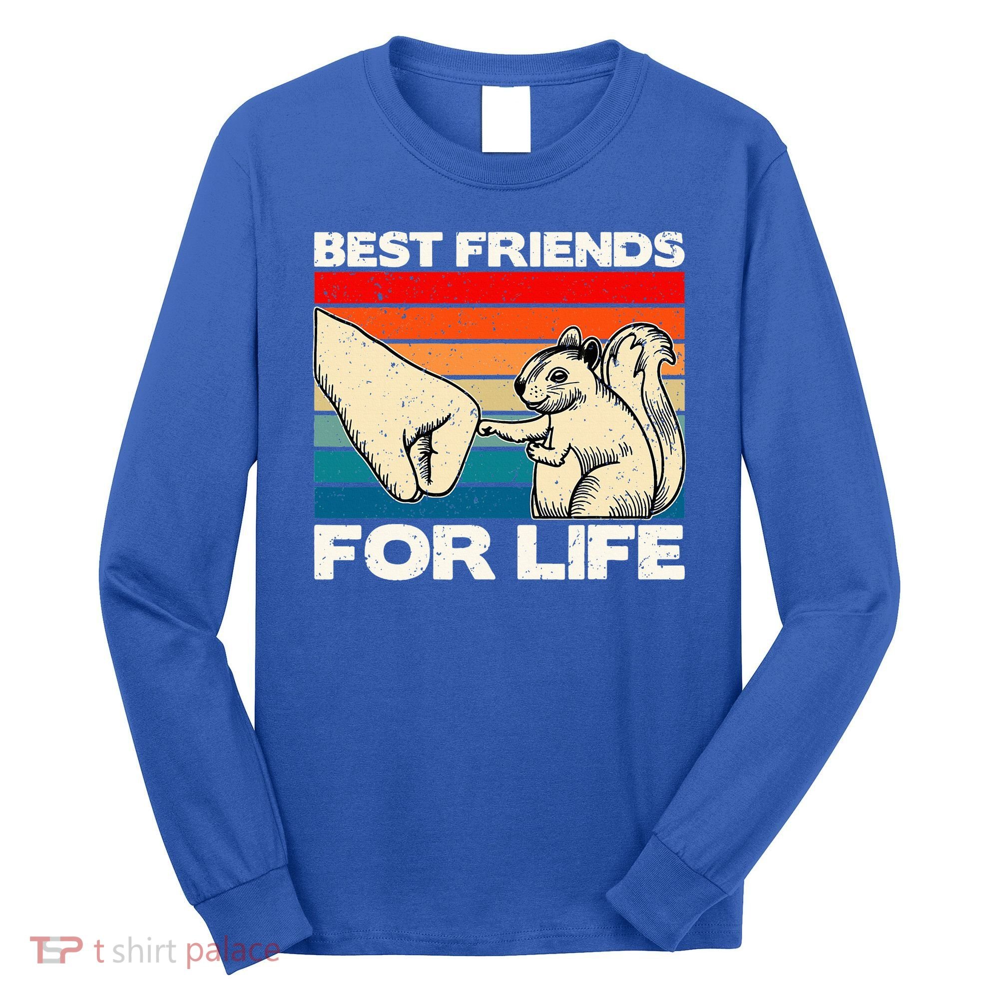 Squirrel Lover, Retro Squirrel Art, Squirrel  Long Sleeve Shirt