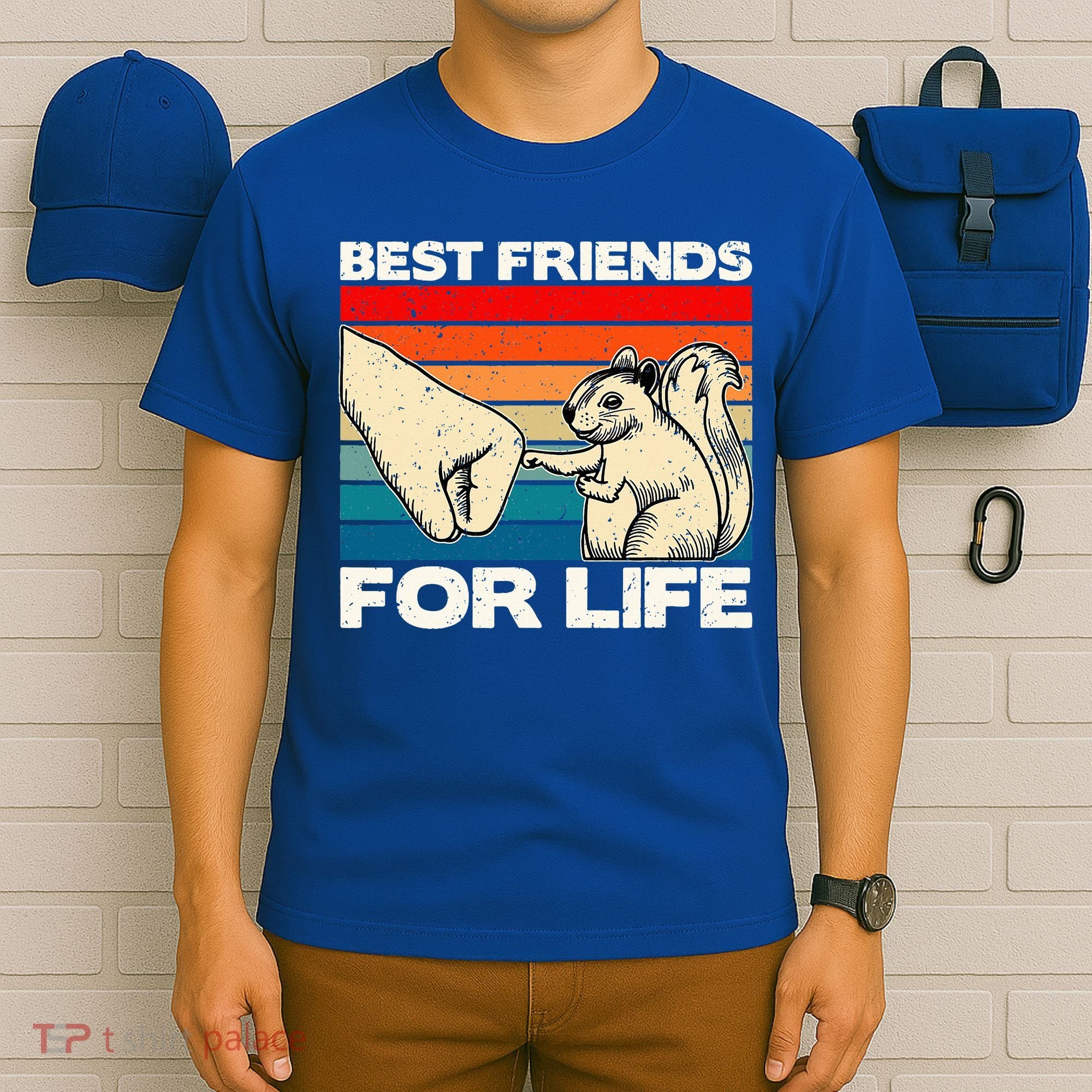 Squirrel Lover, Retro Squirrel Art, Squirrel  T-Shirt