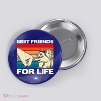 Squirrel Lover, Retro Squirrel Art, Squirrel  Button thumb 0