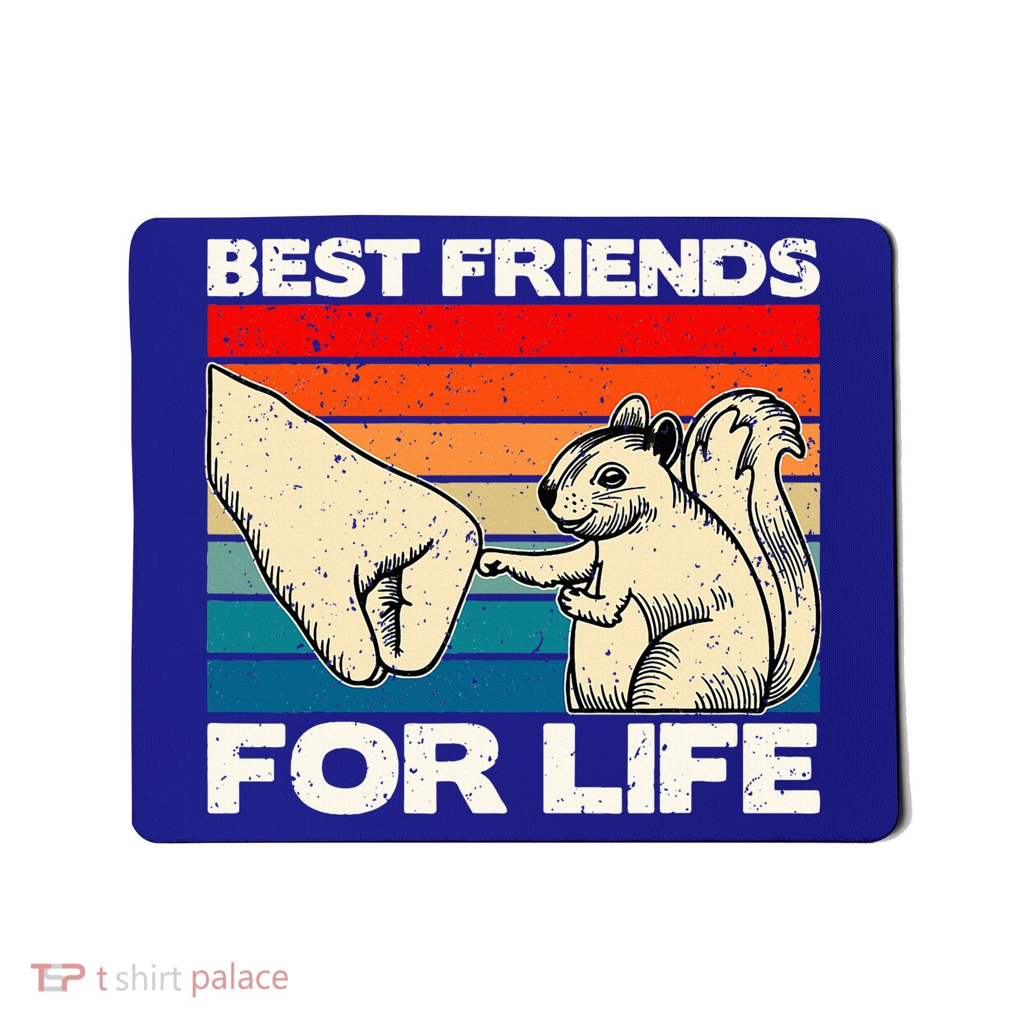Squirrel Lover, Retro Squirrel Art, Squirrel  Mousepad