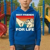 Squirrel Lover, Retro Squirrel Art, Squirrel  Kids Hoodie thumb 2