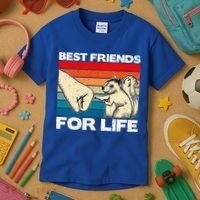 Squirrel Lover, Retro Squirrel Art, Squirrel  Kids T-Shirt thumb 3