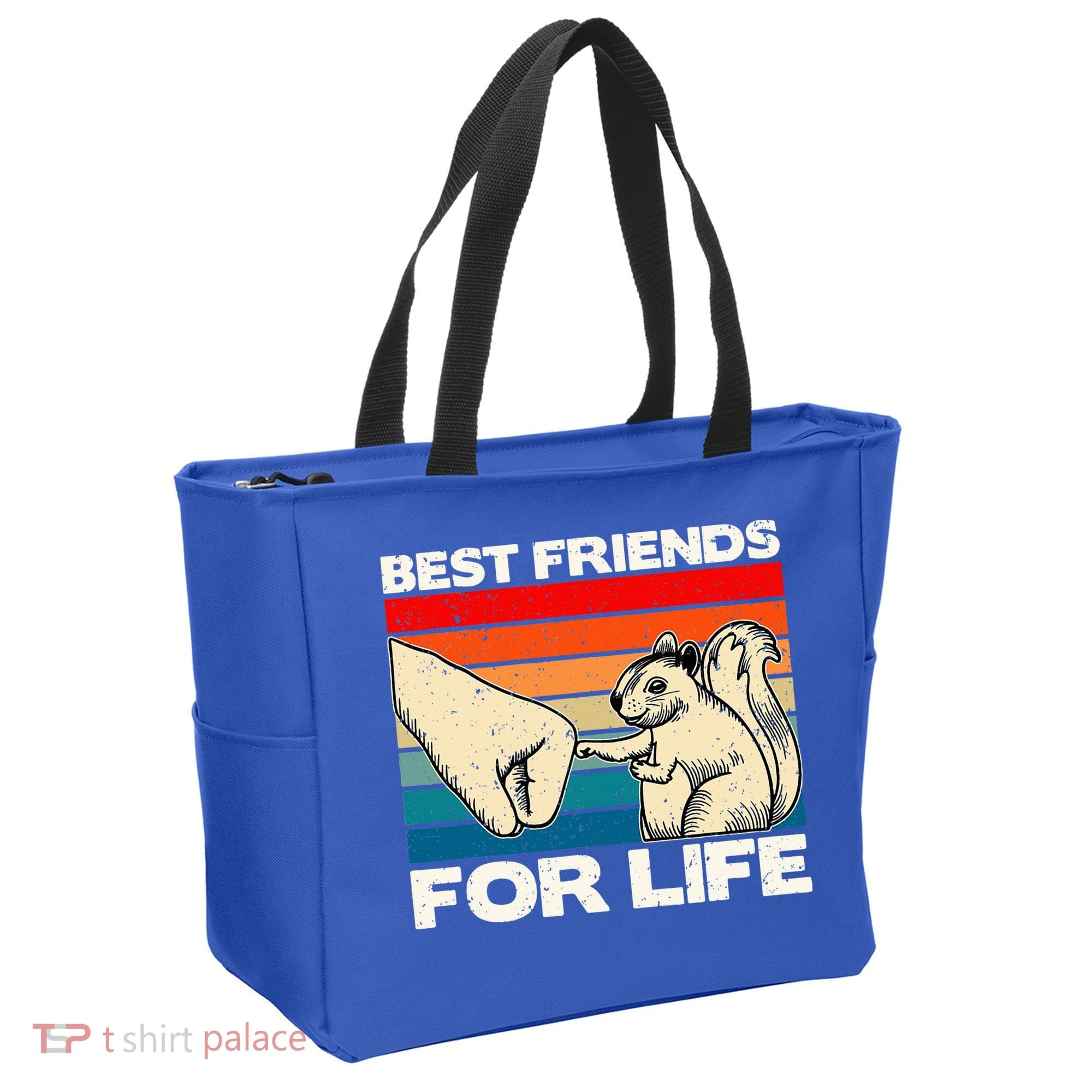 Squirrel Lover, Retro Squirrel Art, Squirrel  Tote Bag
