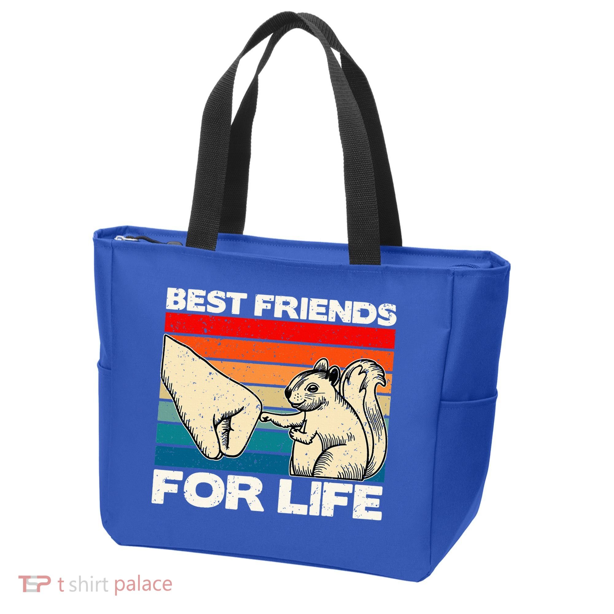 Squirrel Lover, Retro Squirrel Art, Squirrel  Tote Bag