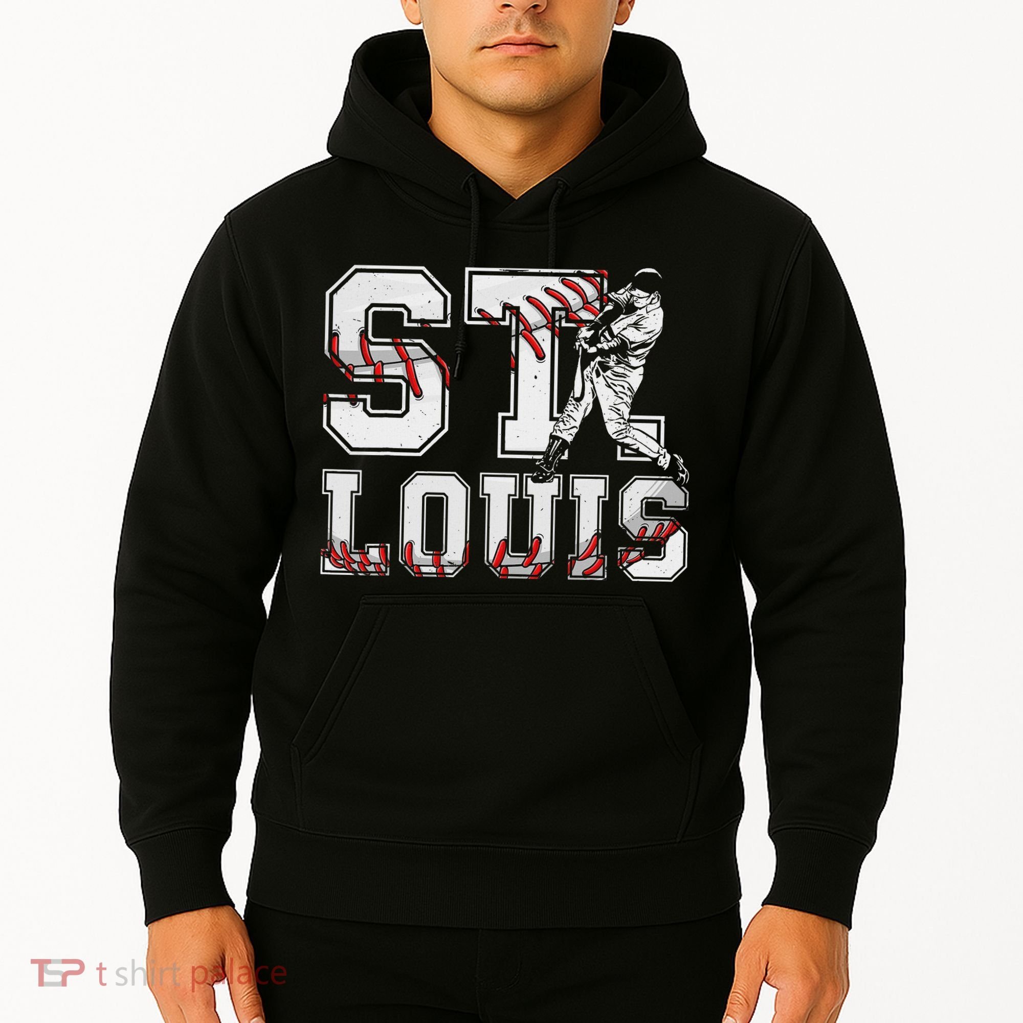 St. Louis Retro Baseball Lover Met At Game Day Hoodie