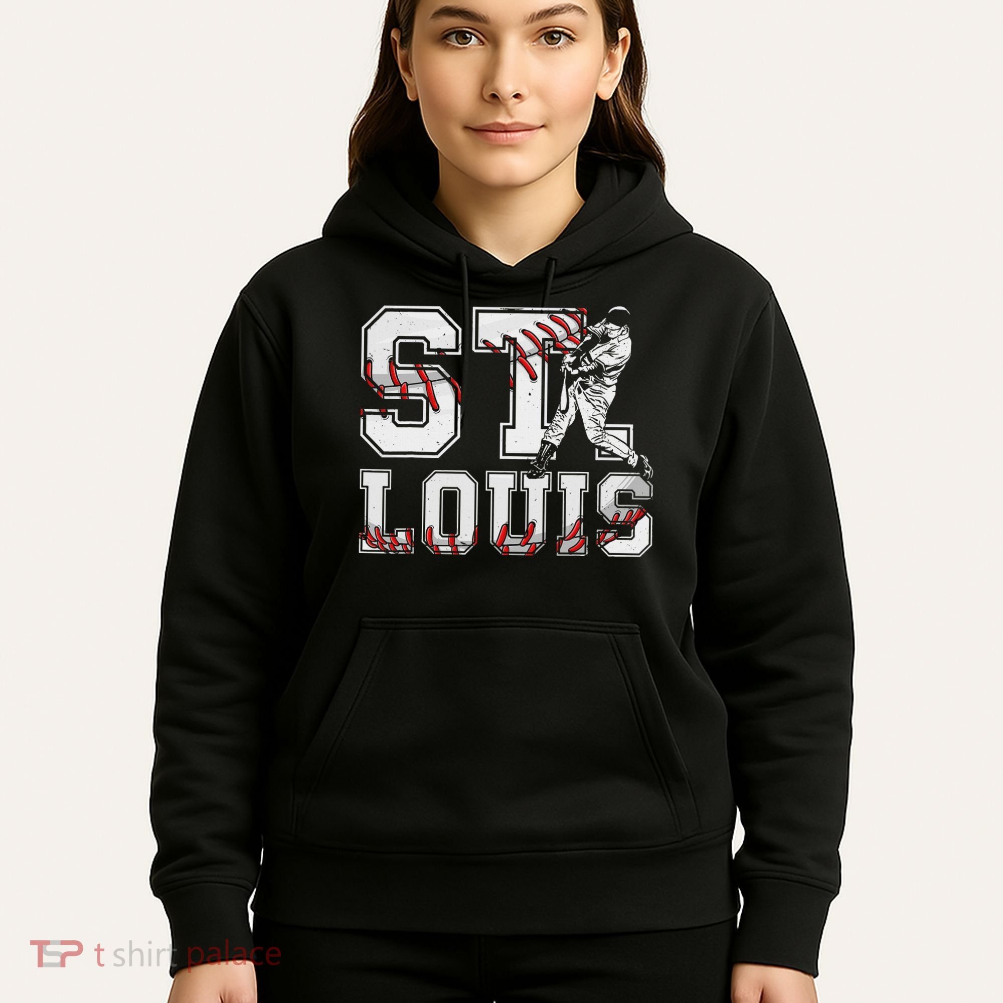 St. Louis Retro Baseball Lover Met At Game Day Hoodie