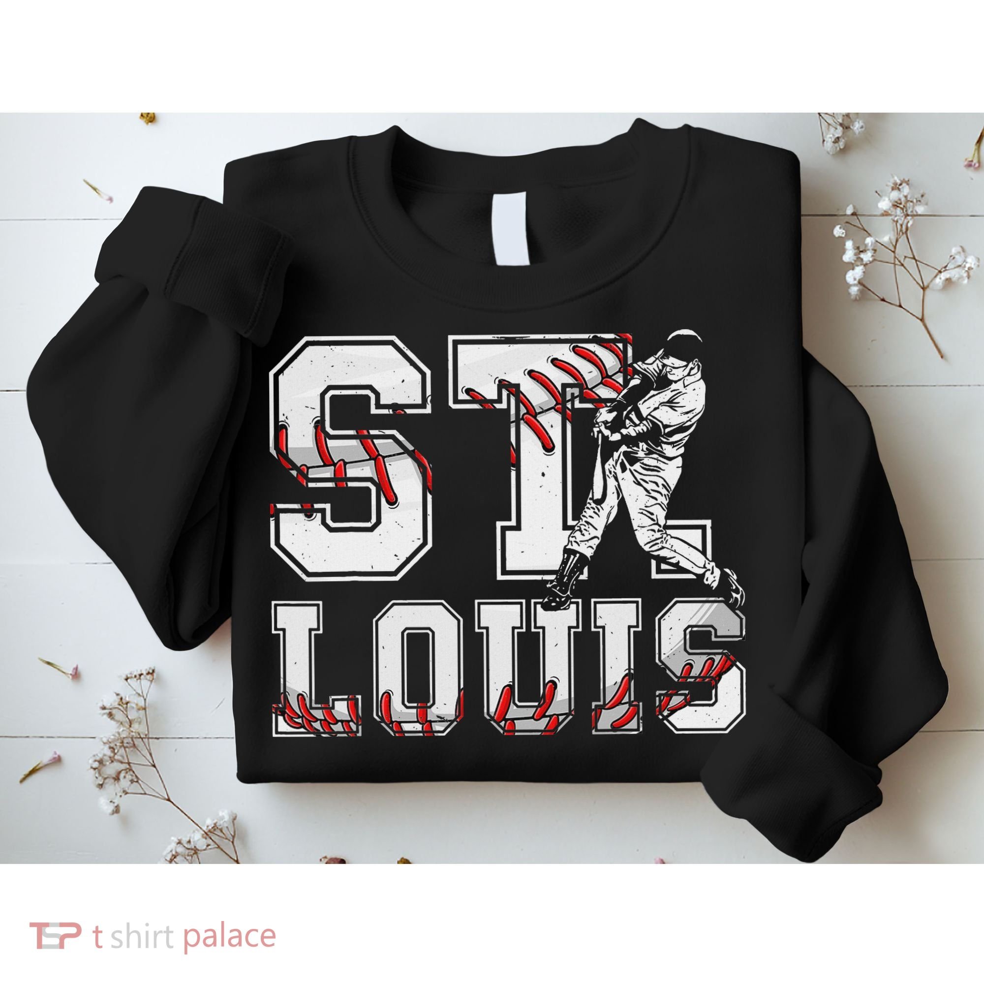 St. Louis Retro Baseball Lover Met At Game Day Sweatshirt
