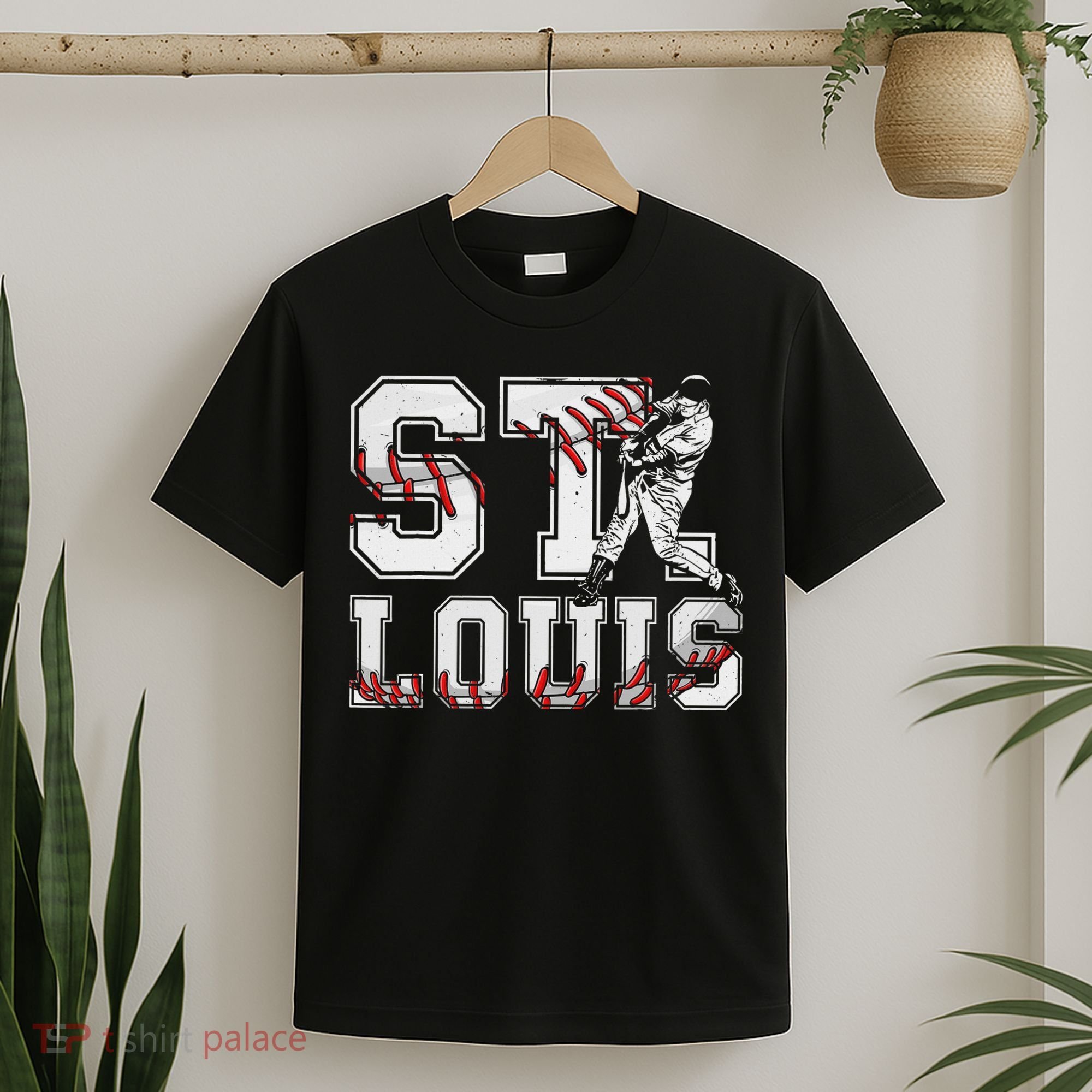 St. Louis Retro Baseball Lover Met At Game Day T-Shirt