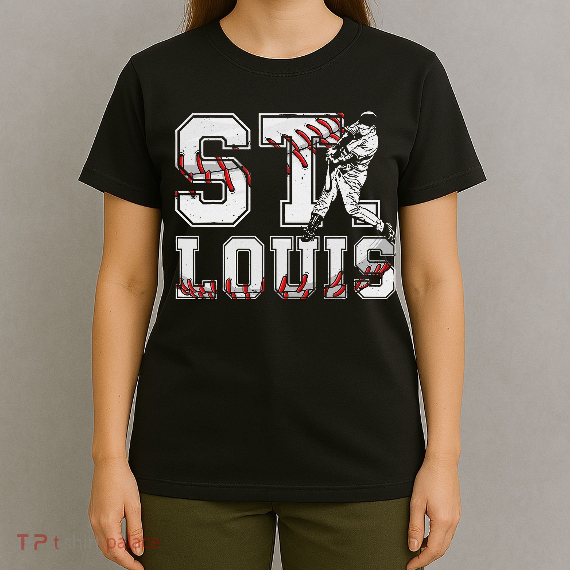 St. Louis Retro Baseball Lover Met At Game Day T-Shirt