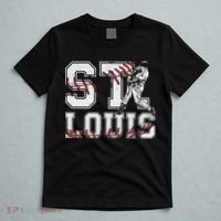 St. Louis Retro Baseball Lover Met At Game Day T-Shirt thumb 5
