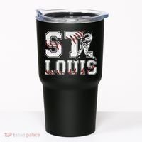 St. Louis Retro Baseball Lover Met At Game Day Tumbler thumb 0