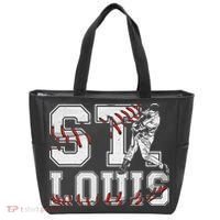 St. Louis Retro Baseball Lover Met At Game Day Tote Bag thumb 0