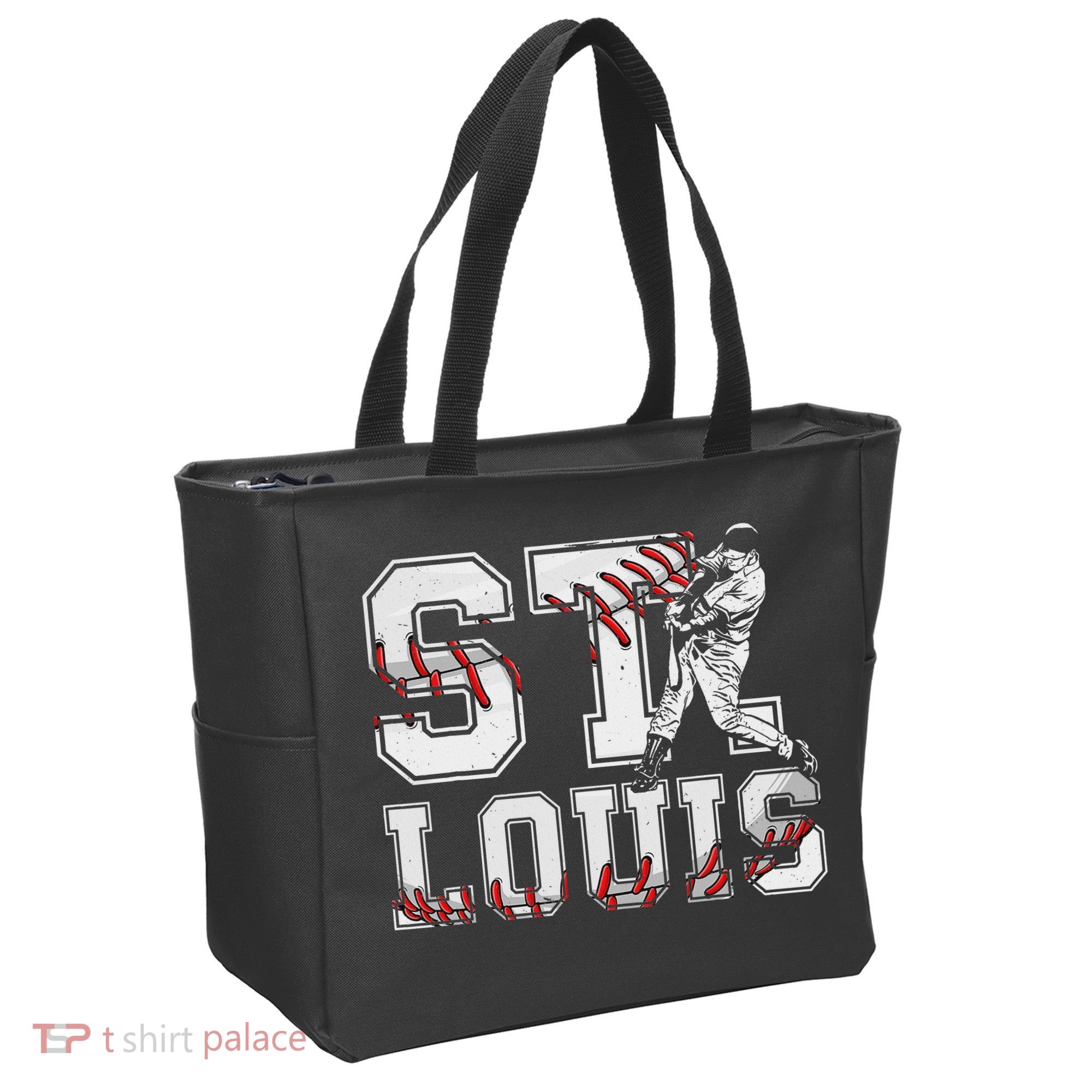 St. Louis Retro Baseball Lover Met At Game Day Tote Bag