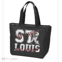 St. Louis Retro Baseball Lover Met At Game Day Tote Bag thumb 3