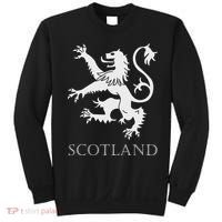Scottish Lion Rampant Scotland Coat Arms Gift Rugby Sweatshirt thumb 0