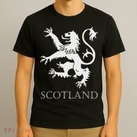 Scottish Lion Rampant Scotland Coat Arms Gift Rugby T-Shirt thumb 3