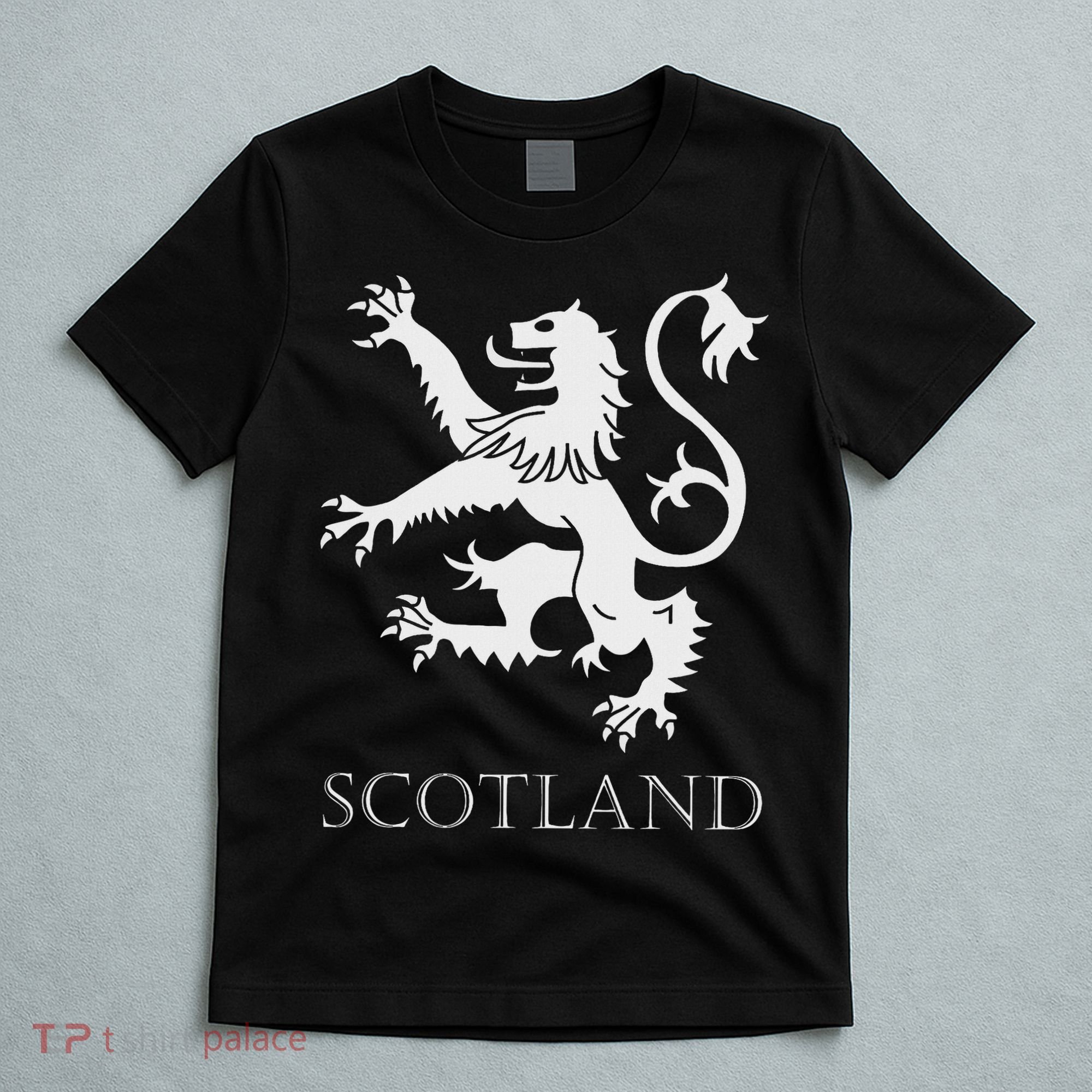 Scottish Lion Rampant Scotland Coat Arms Gift Rugby T-Shirt
