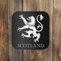 Scottish Lion Rampant Scotland Coat Arms Gift Rugby Coaster thumb 0