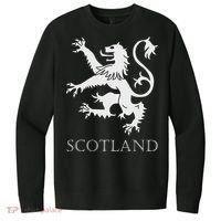 Scottish Lion Rampant Scotland Coat Arms Gift Rugby V.I.T. Fleece Crew Sweatshirt thumb 0