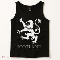 Scottish Lion Rampant Scotland Coat Arms Gift Rugby Tank Top thumb 2